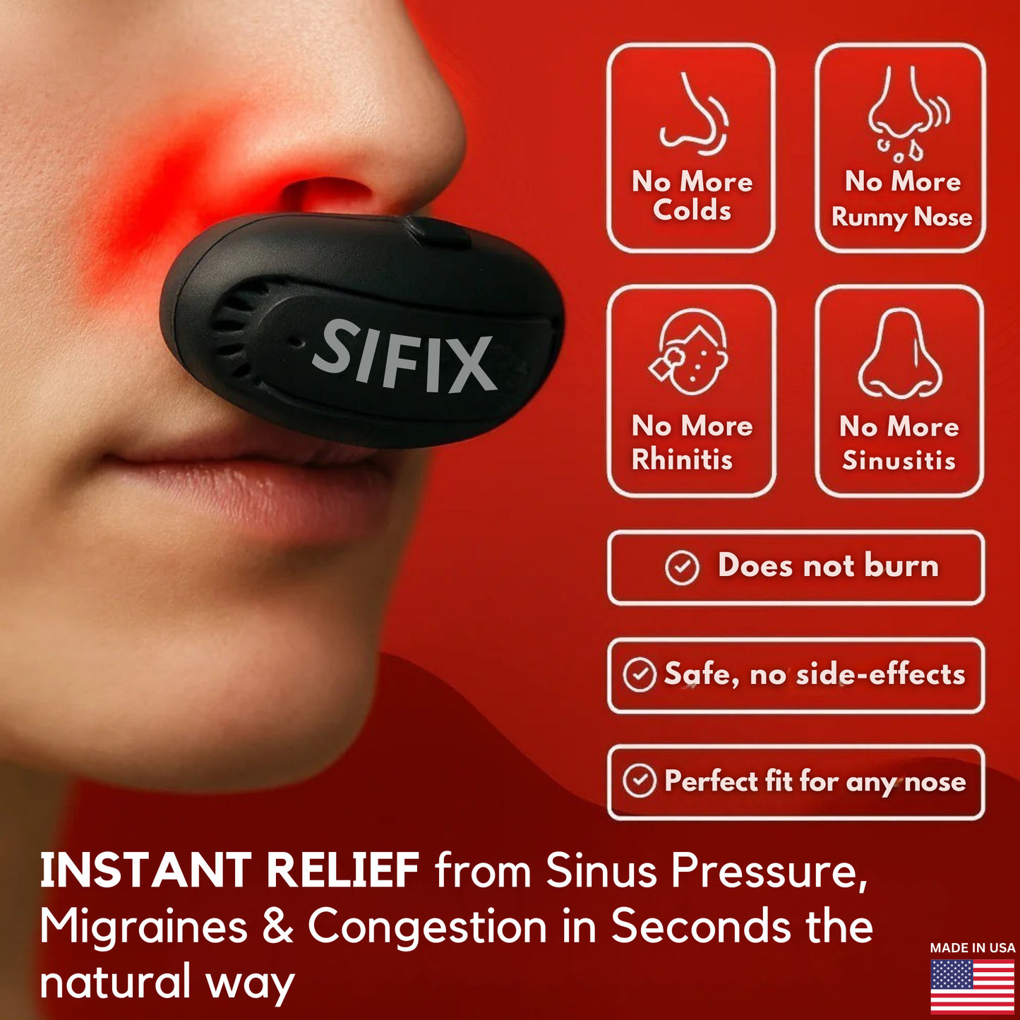 SIFIX™ Instant Sinus + Pressure Relief‎